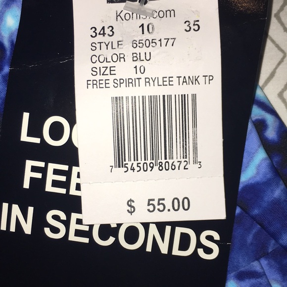 Blue Bathing Suite TrimShaper - Picture 2 of 5